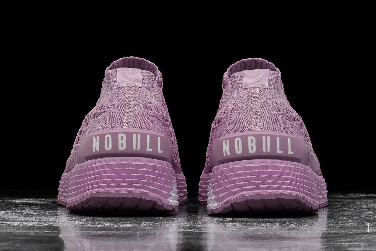 Nobull Knit Runner Women's Running Shoes Purple | Australia (CE9835)